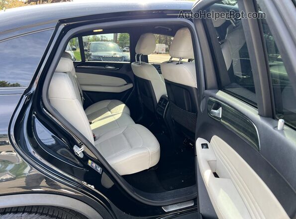 4JGED6EB8GA016793 2016 MERCEDES-BENZ GLE Black Вид ззаду