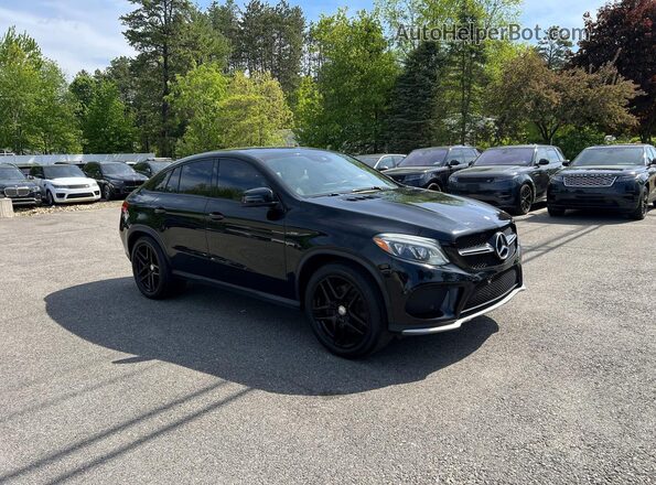 4JGED6EB8GA016793 2016 MERCEDES-BENZ GLE Black Передня ліва чверть