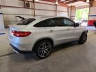 2017 Mercedes-benz Gle Coupe 43 Amg Серебряный vin: 4JGED6EBXHA055788