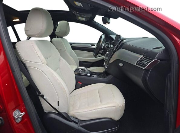 4JGED6EBXKA148883 2019 MERCEDES-BENZ GLE Красный Вид спереди