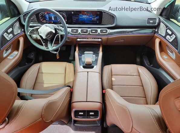 4JGFB4FB0RB170974 2024 MERCEDES-BENZ GLE Синий Вид панели приборов