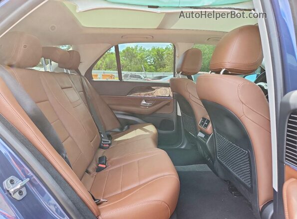 4JGFB4FB0RB170974 2024 MERCEDES-BENZ GLE Синий Вид задней части салона