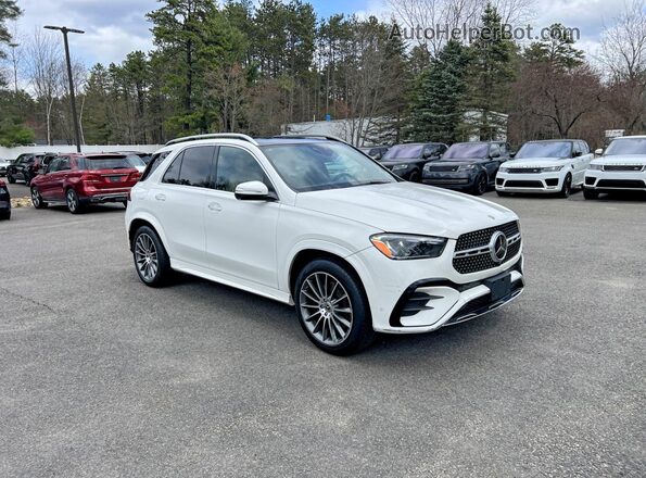 4JGFB4FB1RA969992 2024 MERCEDES-BENZ GLE Белый Передняя левая четверть