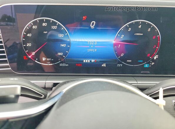 4JGFB4FB2SB475429 2025 MERCEDES-BENZ GLE Черный Вид щитка приборов