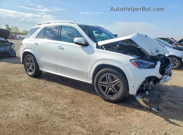 4JGFB4FB8RB169782 2024 MERCEDES-BENZ GLE Белый Передняя правая четверть