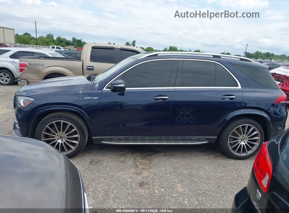 4JGFB4JB2LA204109 2020 MERCEDES-BENZ GLE 350 Dark Blue Панорамный вид салона 360°