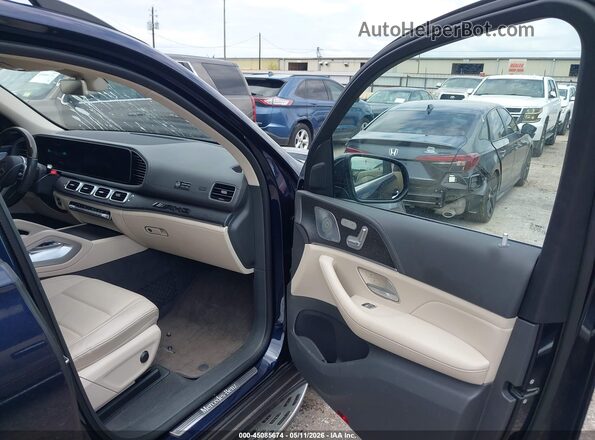 4JGFB4JB2LA204109 2020 MERCEDES-BENZ GLE 350 Dark Blue Вид салона спереди