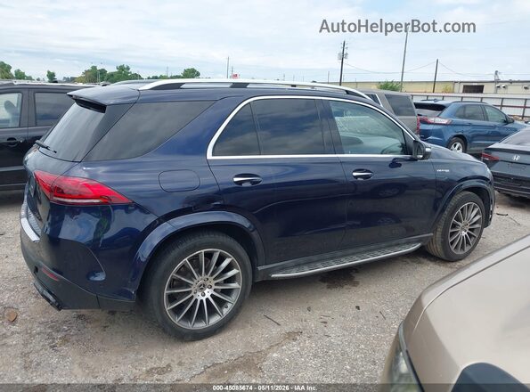 4JGFB4JB2LA204109 2020 MERCEDES-BENZ GLE 350 Dark Blue Вид задней части салона