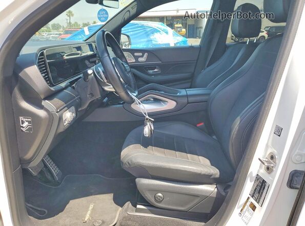 4JGFB4JB5NA676243 2022 MERCEDES-BENZ GLE White Вид салону спереду
