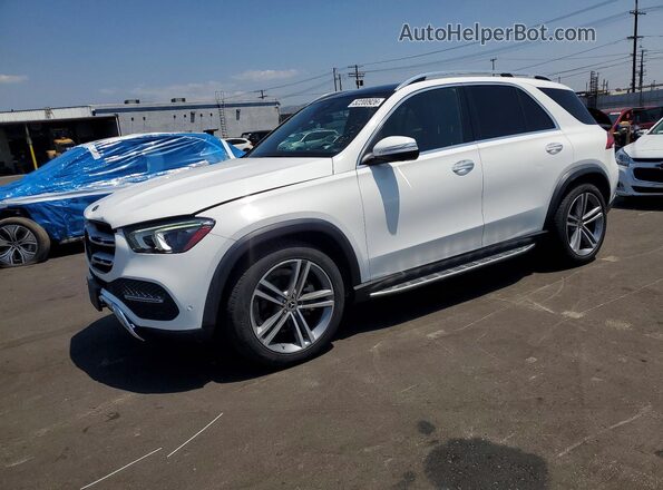 4JGFB4JB5NA676243 2022 MERCEDES-BENZ GLE White Передня ліва чверть