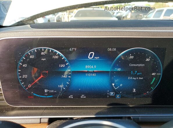 4JGFB4KB0LA045752 2020 MERCEDES-BENZ GLE Белый Вид щитка приборов