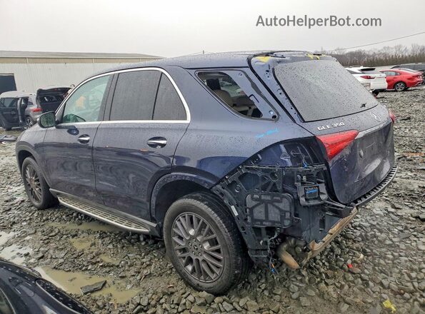4JGFB4KB0NA648154 2022 MERCEDES-BENZ GLE Blue Задня ліва чверть