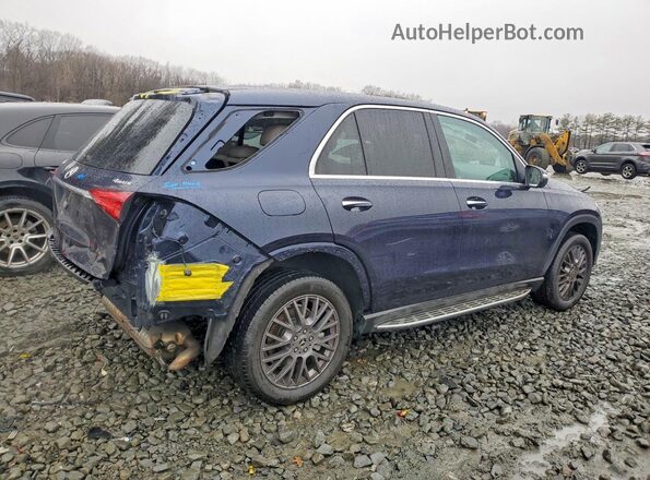 4JGFB4KB0NA648154 2022 MERCEDES-BENZ GLE Blue Задня права чверть