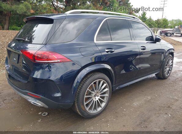 4JGFB4KB1LA185406 2020 MERCEDES-BENZ GLE 350 Dark Blue Задняя правая четверть