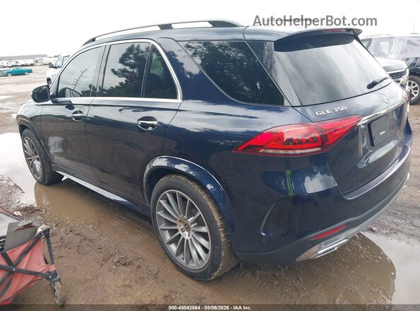 4JGFB4KB1LA185406 2020 MERCEDES-BENZ GLE 350 Dark Blue Задняя левая четверть