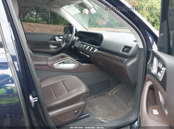 4JGFB4KB1LA185406 2020 MERCEDES-BENZ GLE 350 Dark Blue Вид салона спереди
