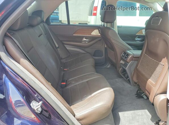 4JGFB4KB2LA009934 2020 MERCEDES-BENZ GLE Blue Вид задньої частини салону