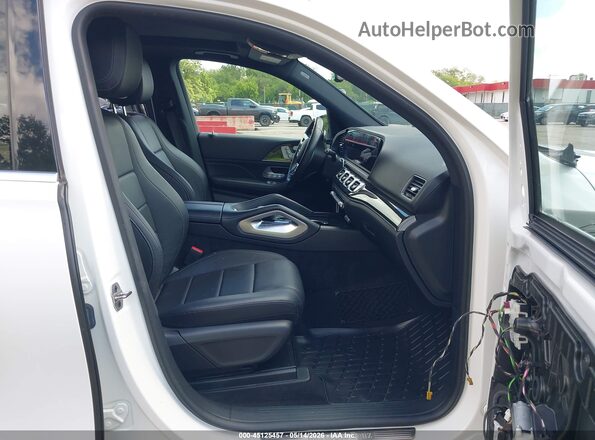 4JGFB4KB2MA491094 2021 MERCEDES-BENZ GLE 350 White Widok wnętrza z przodu