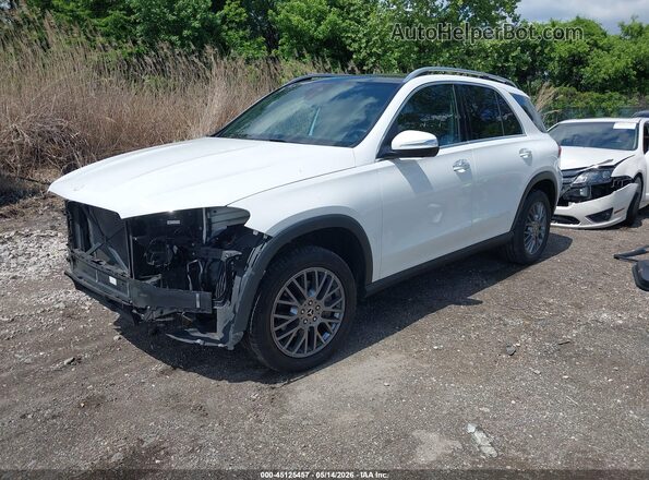 4JGFB4KB2MA491094 2021 MERCEDES-BENZ GLE 350 White Przód lewy