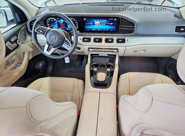 4JGFB4KB3LA074937 2020 MERCEDES-BENZ GLE White Вид панелі приладів