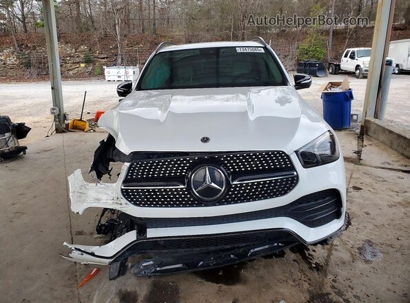 4JGFB4KB4NA649369 2022 MERCEDES-BENZ GLE White Вид спереду