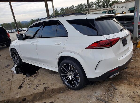 4JGFB4KB4NA649369 2022 MERCEDES-BENZ GLE White Задня ліва чверть