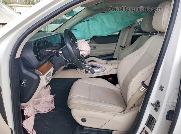 4JGFB4KB4NA649369 2022 MERCEDES-BENZ GLE White Вид салону спереду