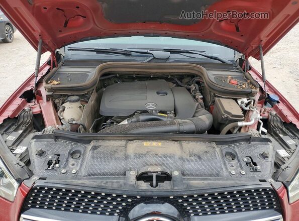 4JGFB4KB4PA909238 2023 MERCEDES-BENZ GLE Красный Вид подкапотного пространства