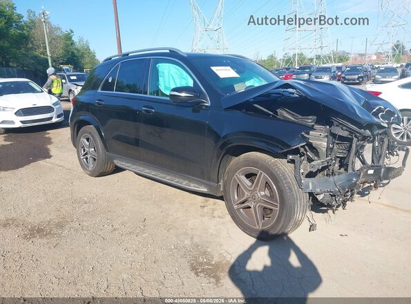 4JGFB4KB5LA052583 2020 MERCEDES-BENZ GLE 350 Черный Передняя правая четверть