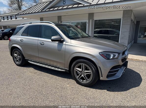 4JGFB4KB5NA803815 2022 MERCEDES-BENZ GLE 350 Золотой Передняя правая четверть