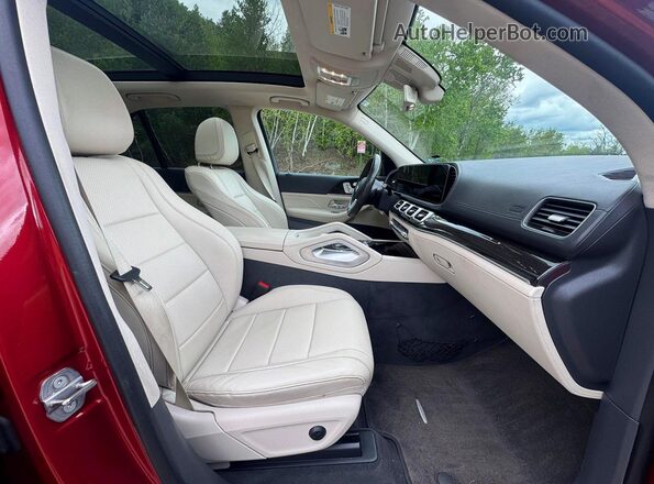 4JGFB4KB6LA212342 2020 MERCEDES-BENZ GLE Burgundy Widok z przodu