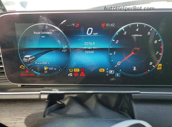 4JGFB4KB7PA896324 2023 MERCEDES-BENZ GLE White Vista del cuadro de instrumentos