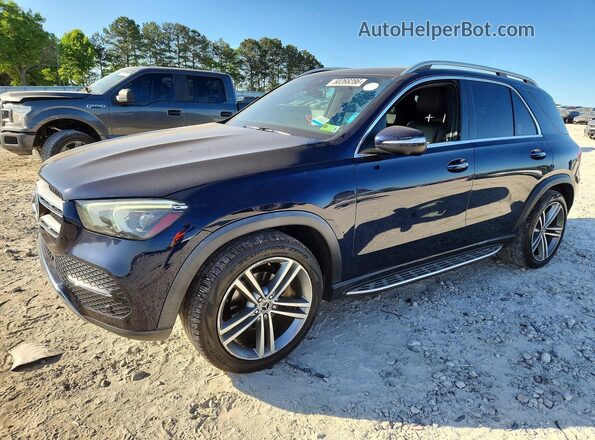 4JGFB4KB8LA065148 2020 MERCEDES-BENZ GLE Blue Передня ліва чверть