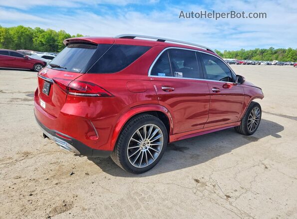 4JGFB4KB8LA172961 2020 MERCEDES-BENZ GLE Burgundy უკანა მარჯვენა