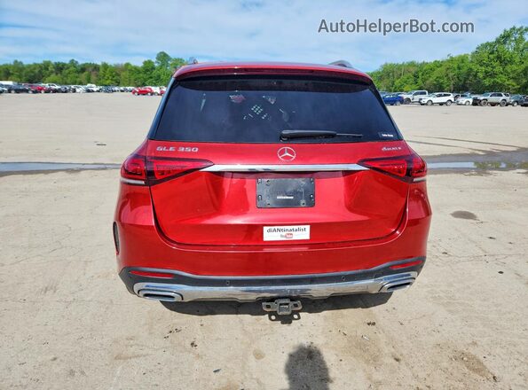 4JGFB4KB8LA172961 2020 MERCEDES-BENZ GLE Burgundy უკანა ხედი
