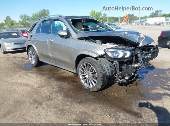 4JGFB4KB8MA523353 2021 MERCEDES-BENZ GLE 350 Gold Przód prawy