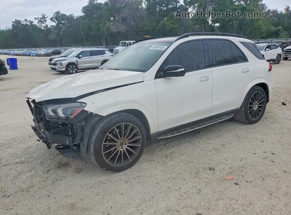 4JGFB4KB9LA068897 2020 MERCEDES-BENZ GLE White Առջևի ձախ երեք քառորդ տեսարան
