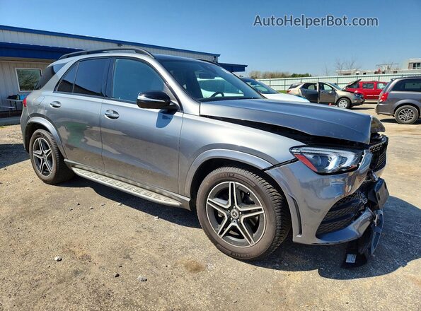 4JGFB4KB9MA435752 2021 MERCEDES-BENZ GLE Gray Front right