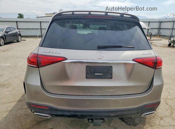 4JGFB4KBXMA523421 2021 MERCEDES-BENZ GLE Серый Вид сзади