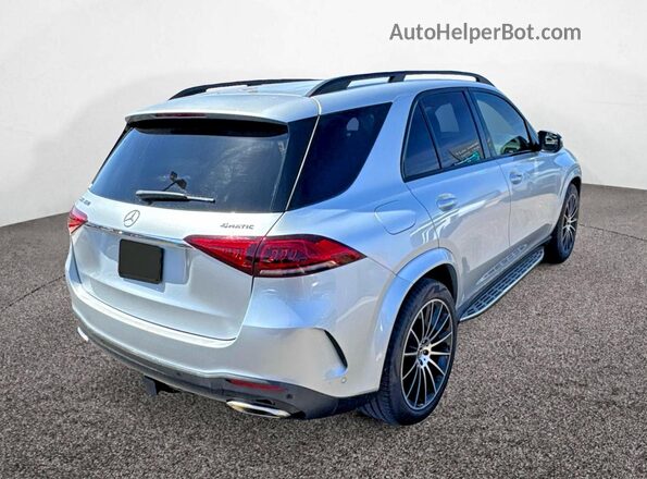 4JGFB5KB0LA138101 2020 MERCEDES-BENZ GLE Серебряный Передняя правая четверть