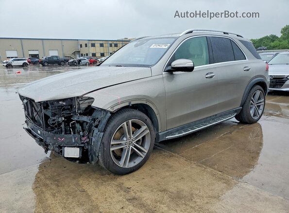 4JGFB5KB0LA259047 2020 MERCEDES-BENZ GLE Желто-коричневый Передняя левая четверть