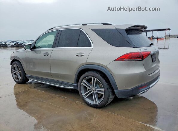 4JGFB5KB0LA259047 2020 MERCEDES-BENZ GLE Желто-коричневый Задняя левая четверть