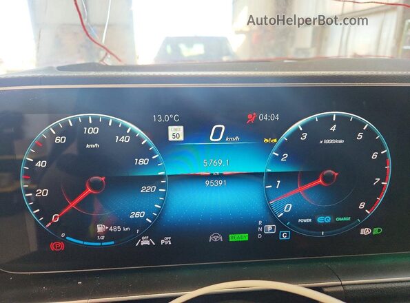4JGFB5KB0PA847701 2023 MERCEDES-BENZ GLE Black Widok zestawu wskaźników