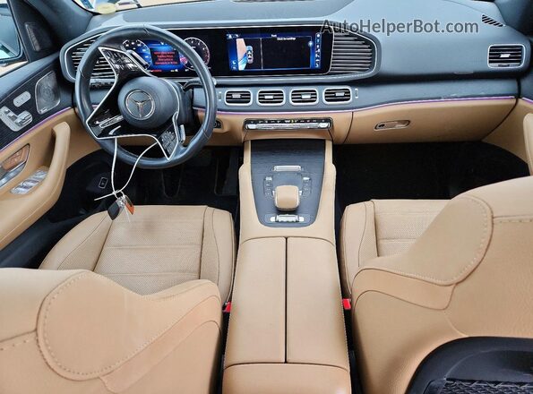 4JGFB5KB2RB140371 2024 MERCEDES-BENZ GLE Blue Vista del salpicadero