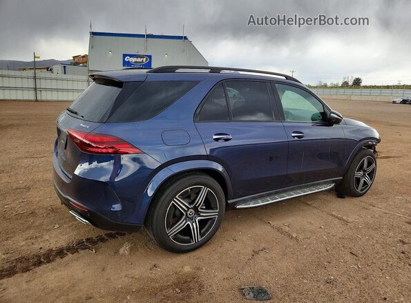 4JGFB5KB2RB140371 2024 MERCEDES-BENZ GLE Blue Trasero derecho