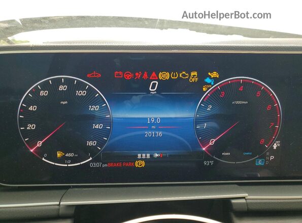 4JGFB5KB4RB198241 2024 MERCEDES-BENZ GLE Silver Widok zestawu wskaźników