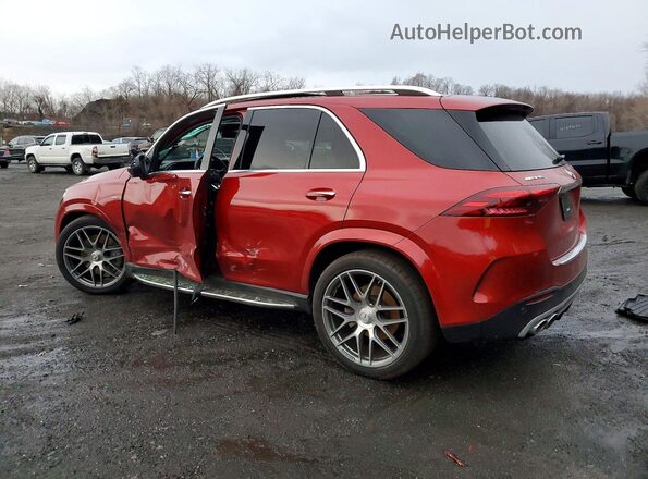 4JGFB6BE2RB089471 2024 MERCEDES-BENZ GLE Красный Задняя левая четверть