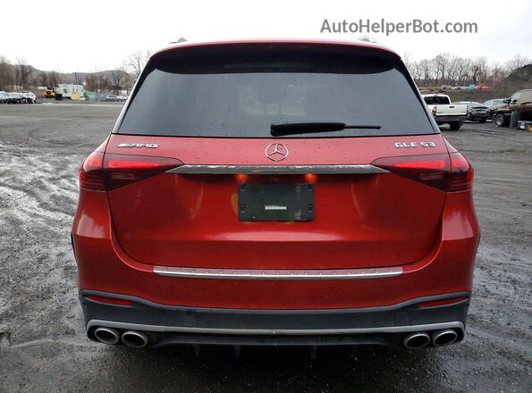 4JGFB6BE2RB089471 2024 MERCEDES-BENZ GLE Красный Вид сзади