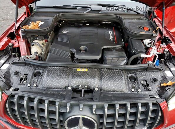 4JGFB6BE2RB089471 2024 MERCEDES-BENZ GLE Красный Вид подкапотного пространства