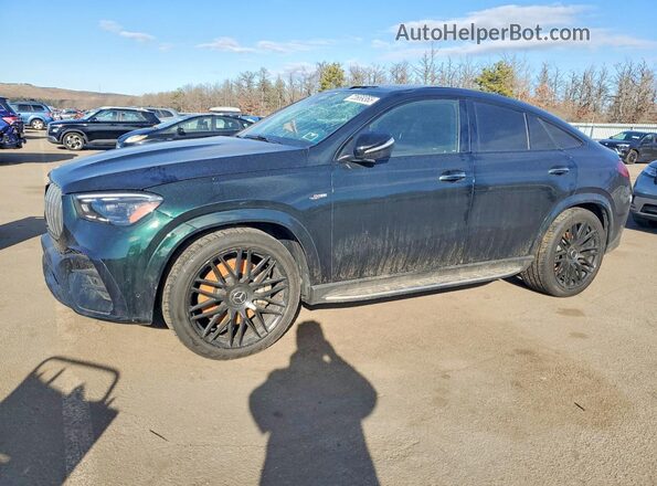 4JGFD6BB3RB008722 2024 MERCEDES-BENZ GLE Зеленый Передняя левая четверть